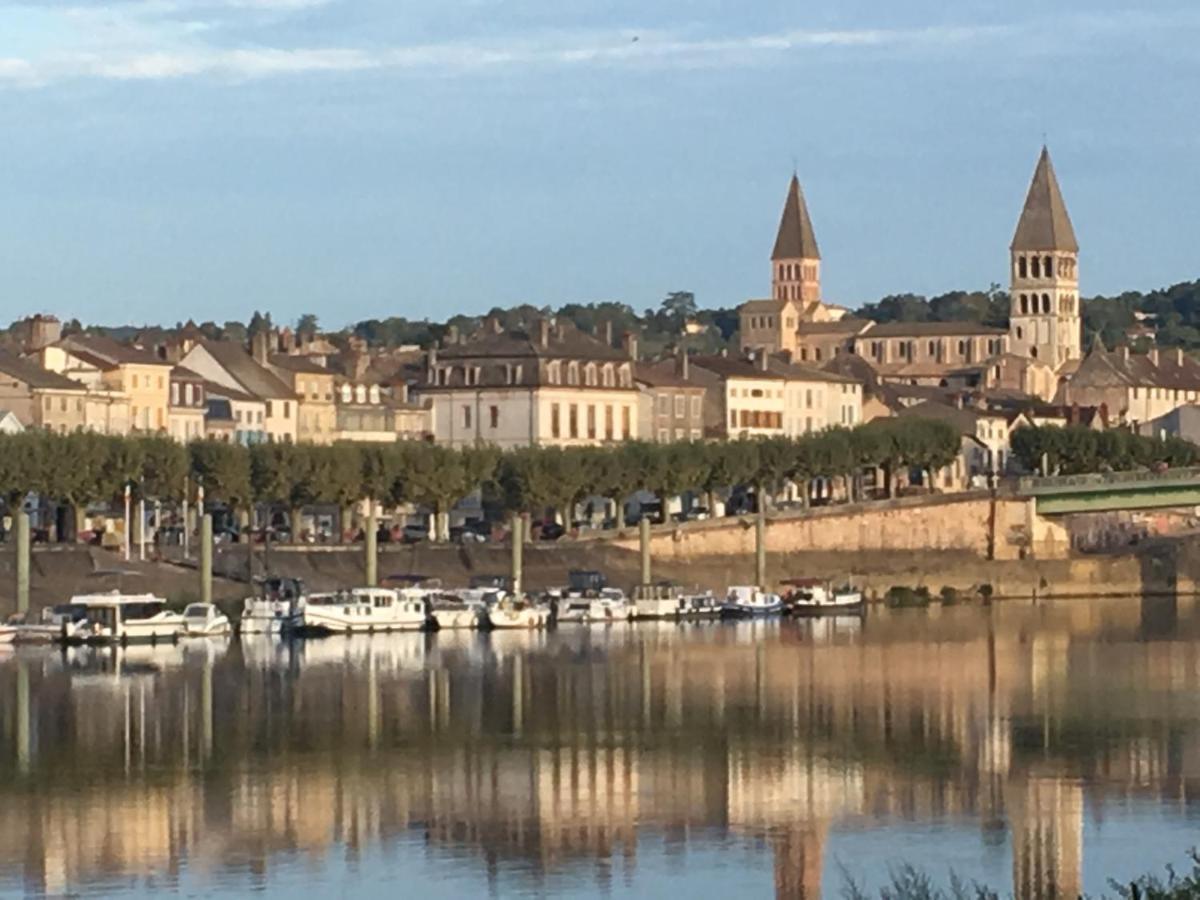 Domaine Des Jardins De La Saone Otel Tournus Dış mekan fotoğraf